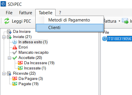 modificare le anagrafiche cliente